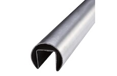 Madlo Francouzké balustrády pr.42.4mm, délka 2500mm, sklo 8-21,52mm, aisi304, brus
