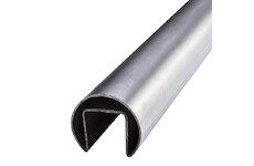 Madlo Francouzké balustrády pr.42.4mm, délka 5000mm, sklo 8-21,52mm, aisi304, brus