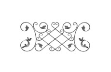 Ozdobný ornament 16x8mm 370x880mm