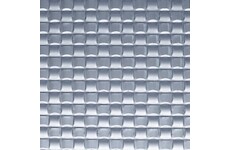 Plech- vzor malý čtverec, 2000x1000x1.2mm, Zn.