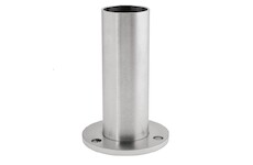 Podstava kulatého dřevěného sloupku pr.42,4mm, aisi304, brus