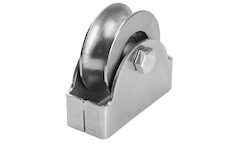 Pojezdové kolečko s držákem pr.90mm, profil O