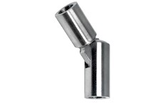 Spojka prutové výplně pr.18mm,nastavitelné 90° - 180°, aisi304, brus