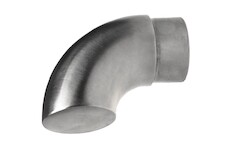 Zakončení madla na trubku 42.4mm, aisi304, brus