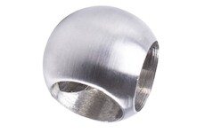 Zakončení prutové výplně 20mm, otvor pr.12mm, rohové, aisi304, brus