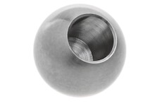 Zakončení prutové výplně pr.20mm, otvor pr.12mm, aisi304, brus