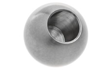 Zakončení prutové výplně pr.20mm, otvor pr.14mm, aisi304, brus
