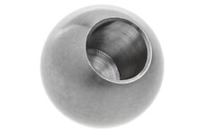 Zakončení prutové výplně pr.25mm, otvor pr.12mm, aisi304, brus