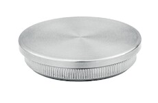 Záslepka plochá na trubku pr.42.4mm, aisi304, brus
