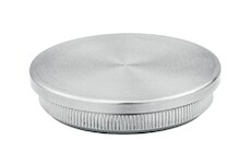 Záslepka plochá na trubku pr.48.3mm, aisi304, brus