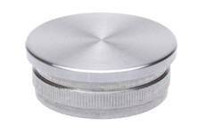 Záslepka plochá na trubku pr.48.3mm, aisi304, brus